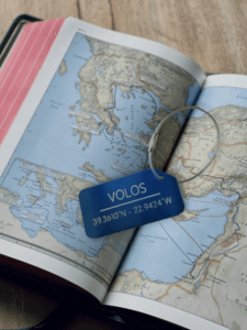 VOLOS TAG MAP GREECE