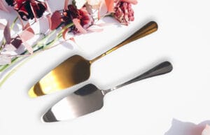 CAKE SHOVEL INOX-GOLD